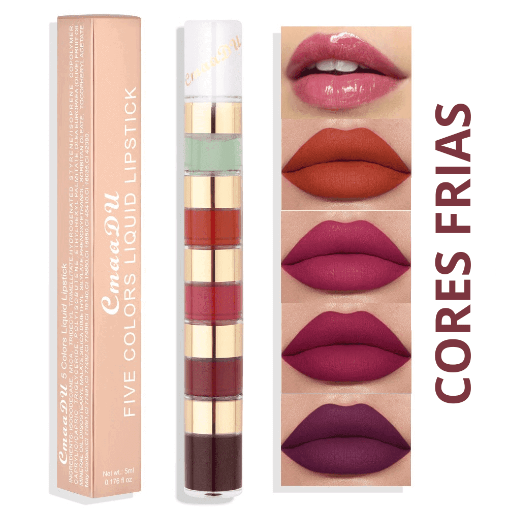 Batom Velvet Sexy + 70 reais de desconto + E-book para eliminar a celulite em 21 dias + Frete grátis