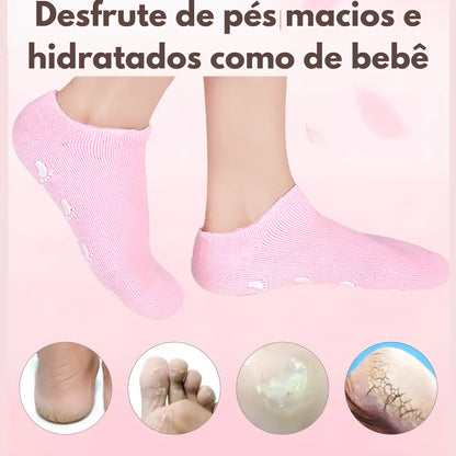 Meia PésRenovados - Elimine as Rachaduras e Tenha Pés de Princesa