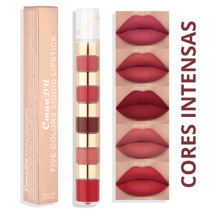 Batom Velvet Sexy + 70 reais de desconto + E-book para eliminar a celulite em 21 dias  + Frete grátis