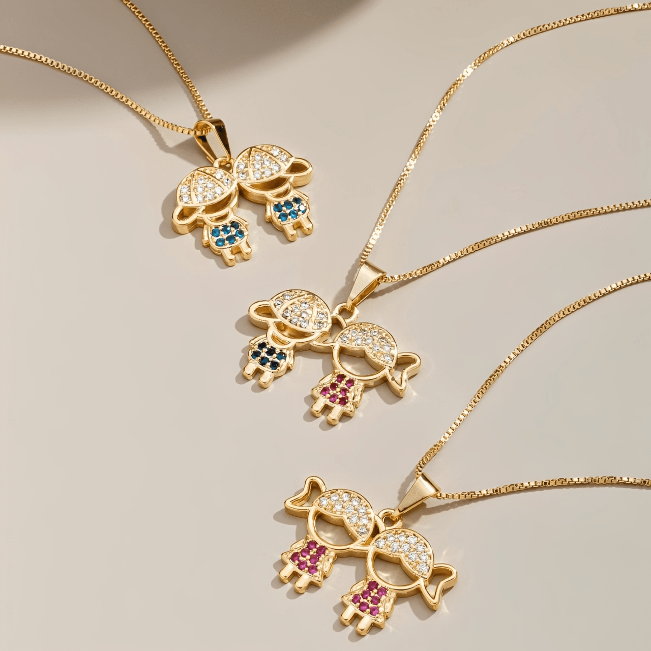 Colar amor de mãe - O amor mais puro do mundo representado em um colar banhando a ouro 18kK