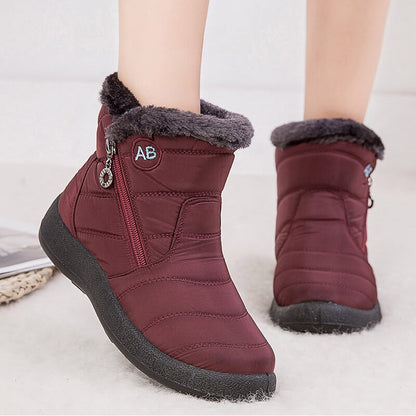 Bota Feminina Ankle forrada a mão