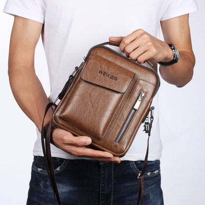 Bag Transversal de Couro Masculina