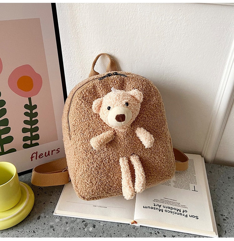 Mochila fofura de ursinho