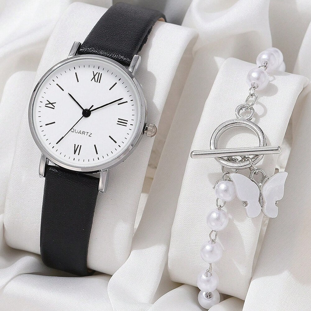 Relógio Luxury Elegant Alloy