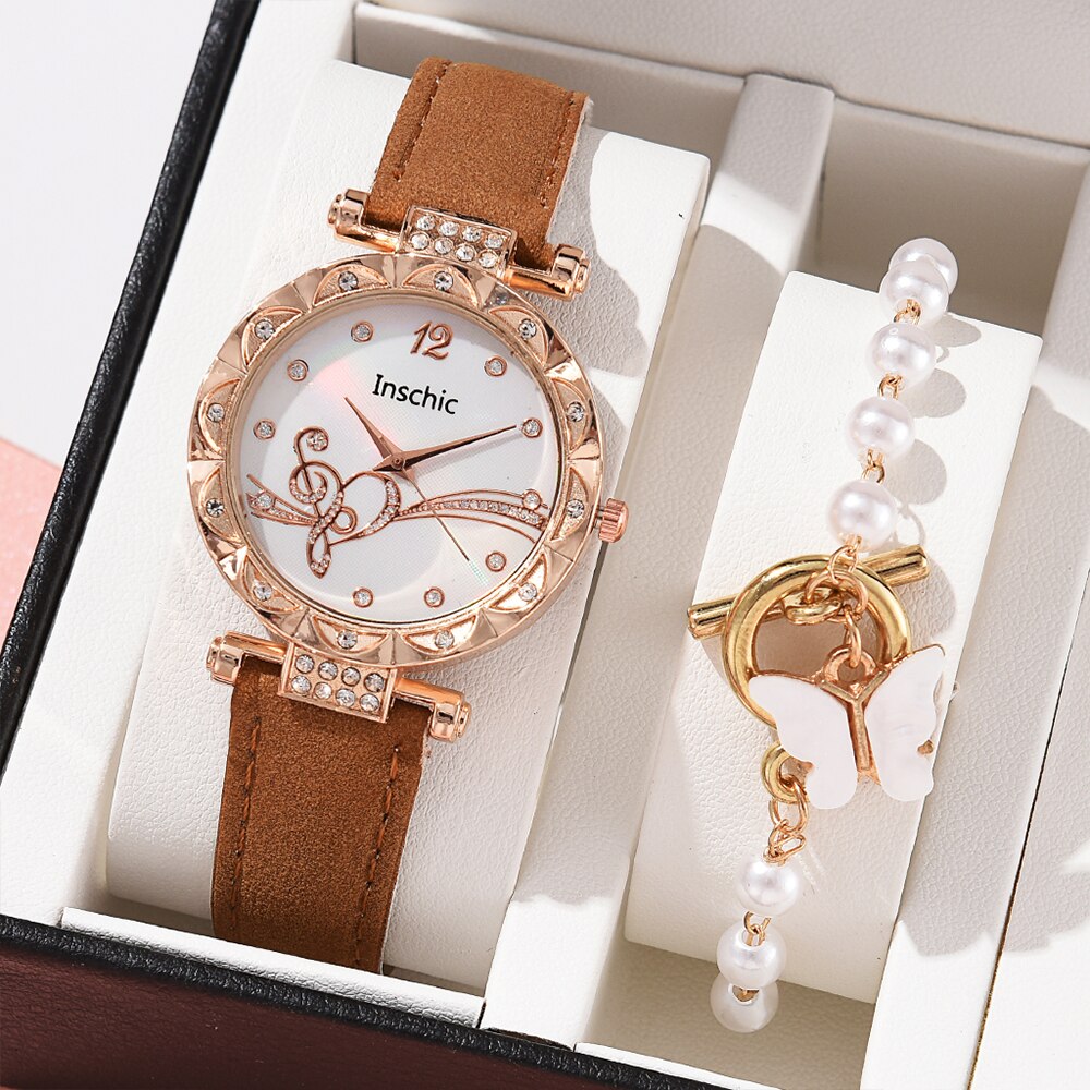 Relógio Luxury Elegant Alloy