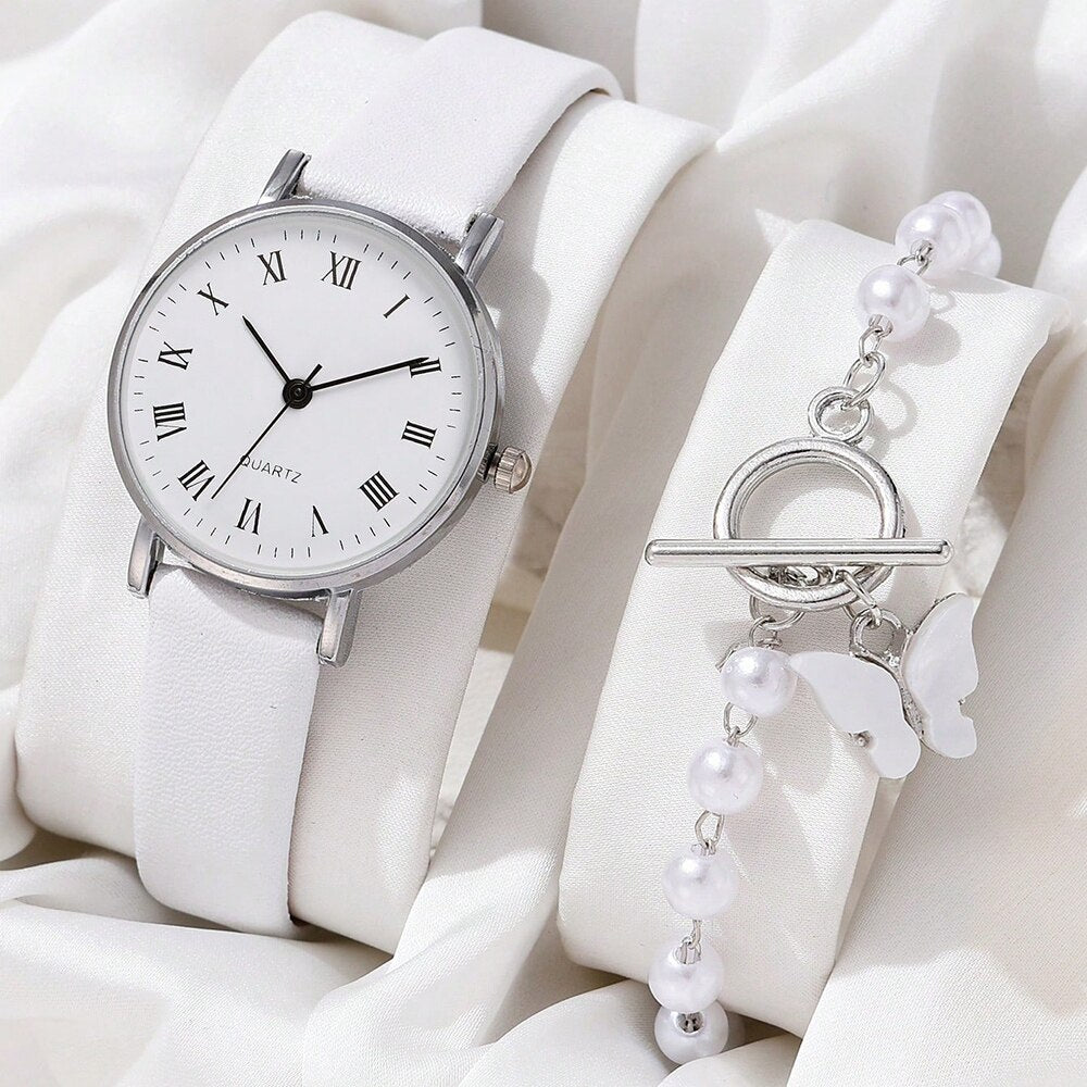 Relógio Luxury Elegant Alloy