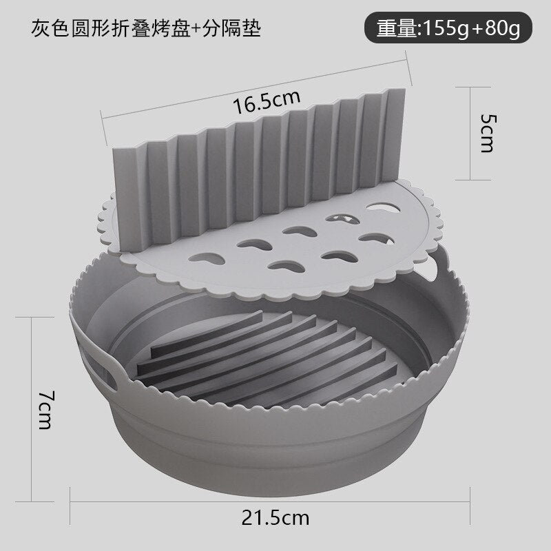 Silicone reutilizável Air Fryer Basket