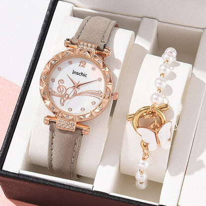 Relógio Luxury Elegant Alloy