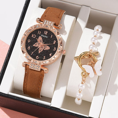 Relógio Luxury Elegant Alloy