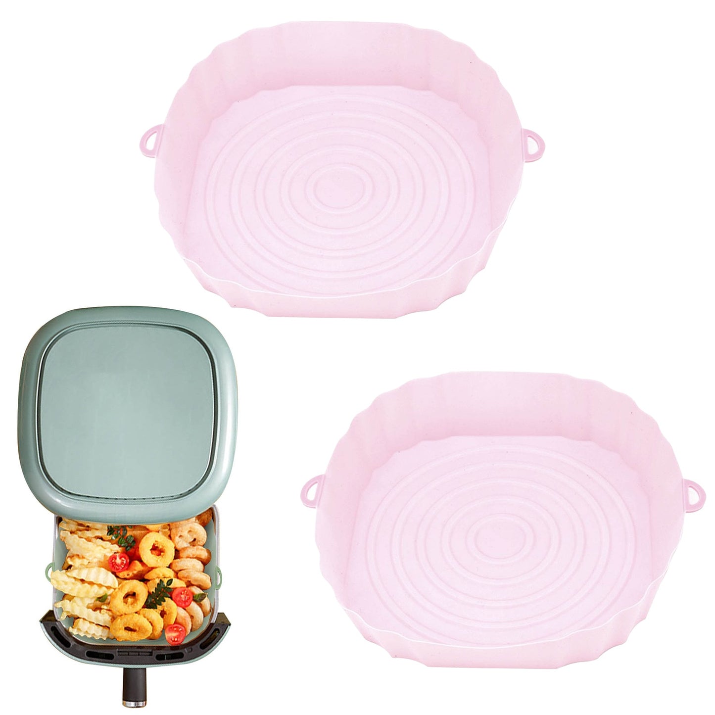 Silicone Para Air Fryer Reutilizável - Na compra de uma ganhe outra totalmente grátis