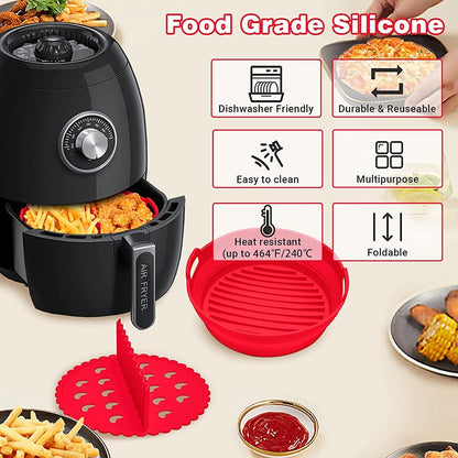 Silicone reutilizável Air Fryer Basket