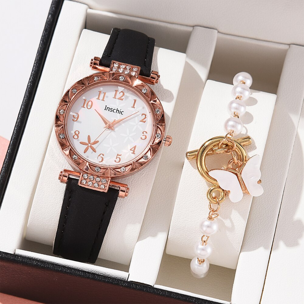 Relógio Luxury Elegant Alloy