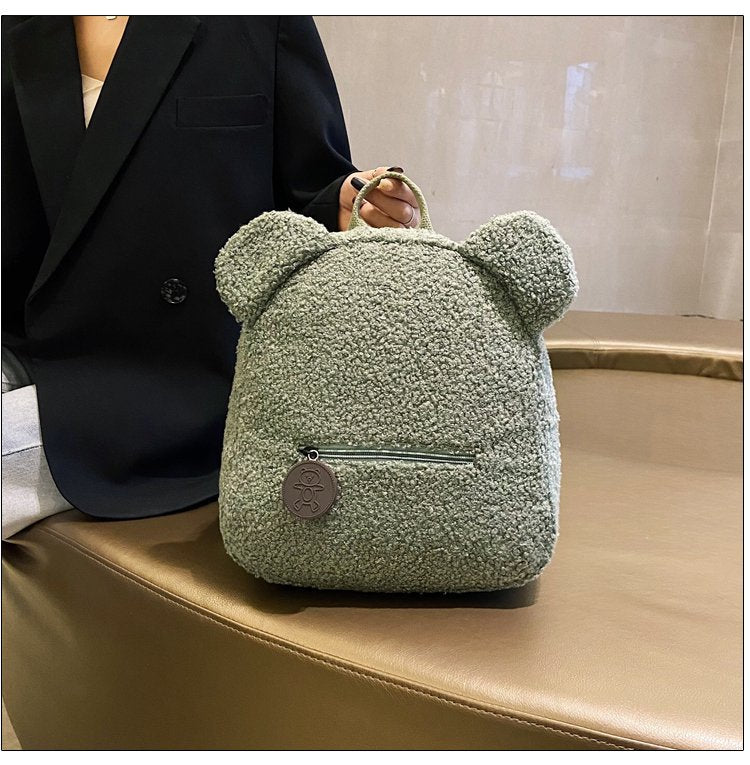 Mochila fofura de ursinho