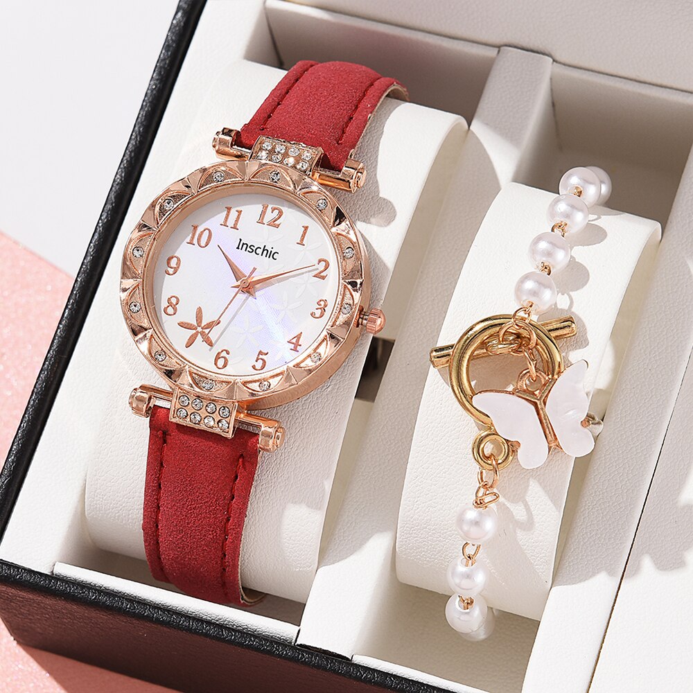 Relógio Luxury Elegant Alloy