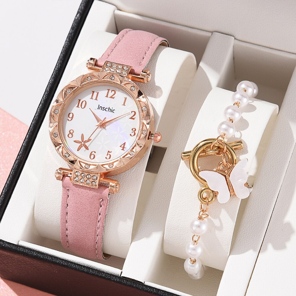 Relógio Luxury Elegant Alloy