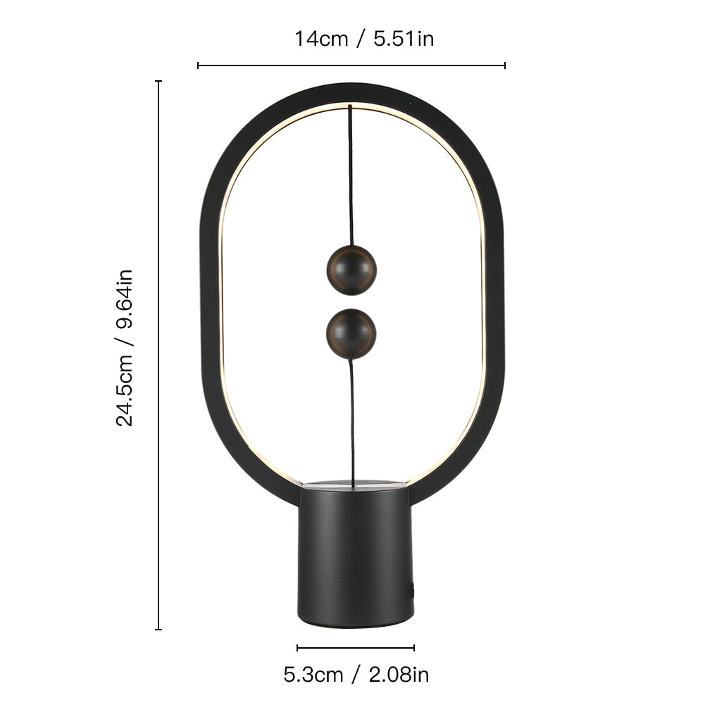 Luminária Led balança magnética