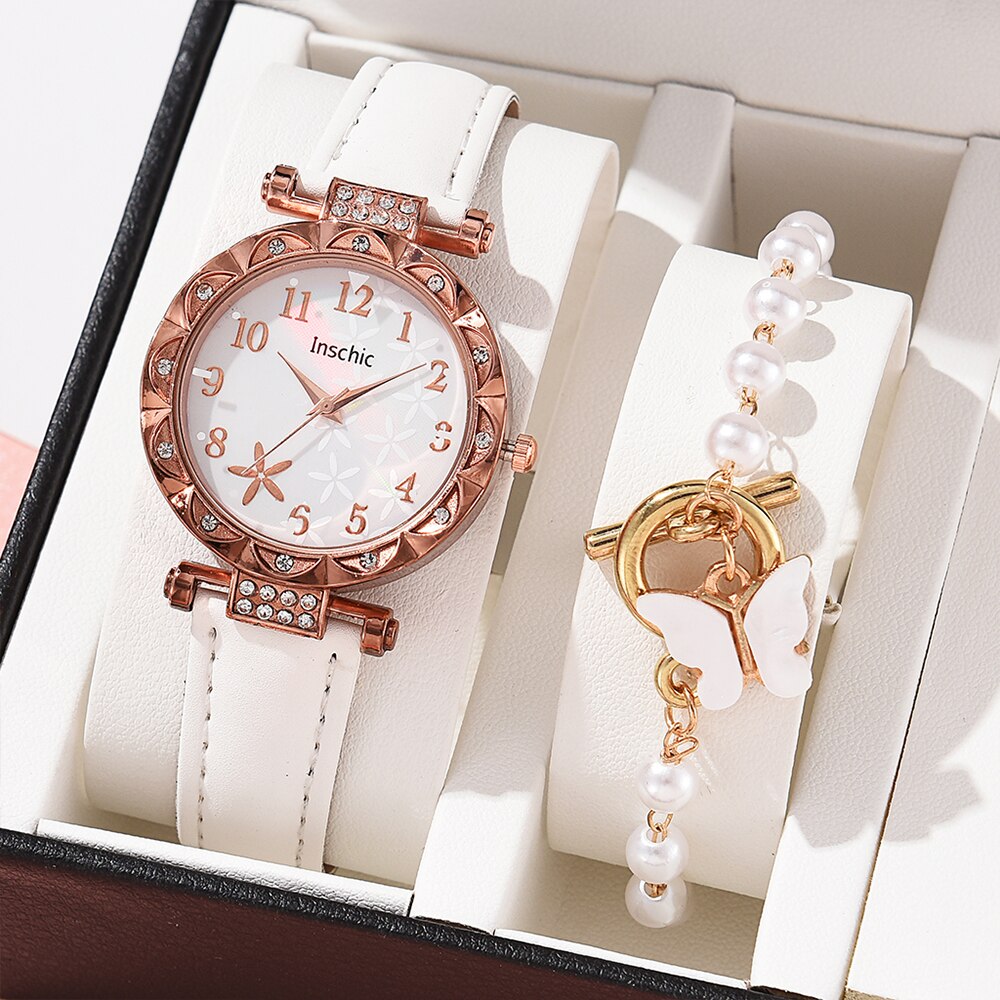 Relógio Luxury Elegant Alloy