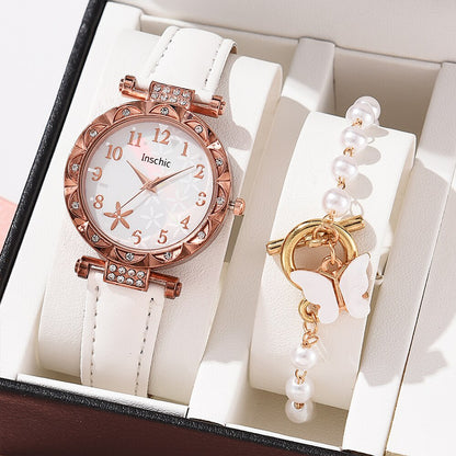 Relógio Luxury Elegant Alloy