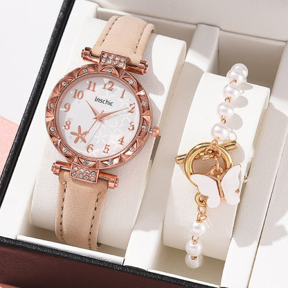Relógio Luxury Elegant Alloy