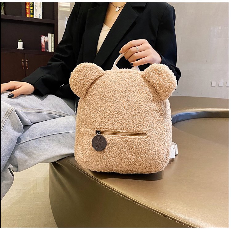 Mochila fofura de ursinho
