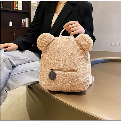 Mochila fofura de ursinho