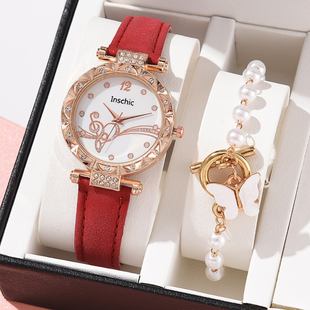 Relógio Luxury Elegant Alloy
