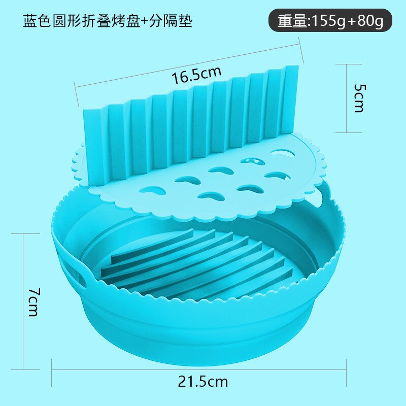 Silicone reutilizável Air Fryer Basket