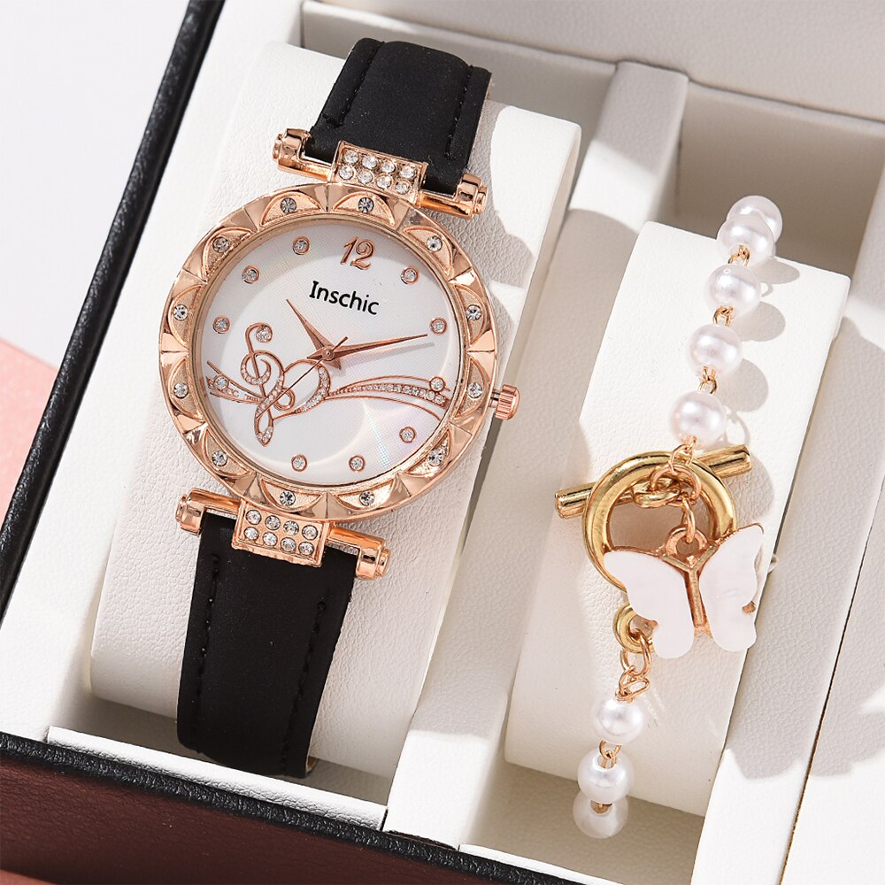 Relógio Luxury Elegant Alloy