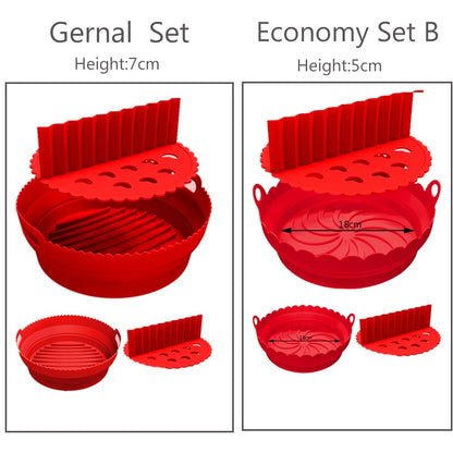 Silicone reutilizável Air Fryer Basket