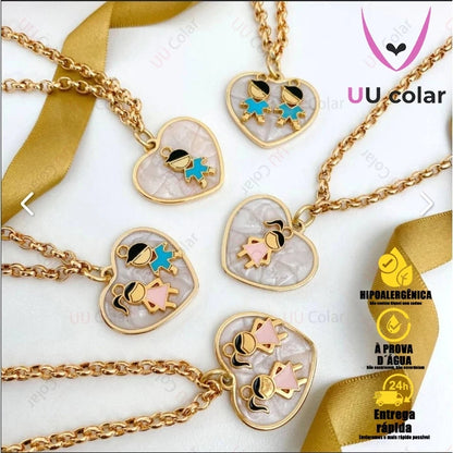 Colar amor de mãe - Banhando a ouro 18k (Cópia)