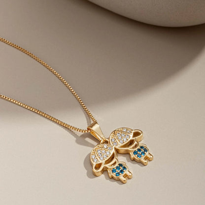 Colar amor de mãe - O amor mais puro do mundo representado em um colar banhando a ouro 18kK