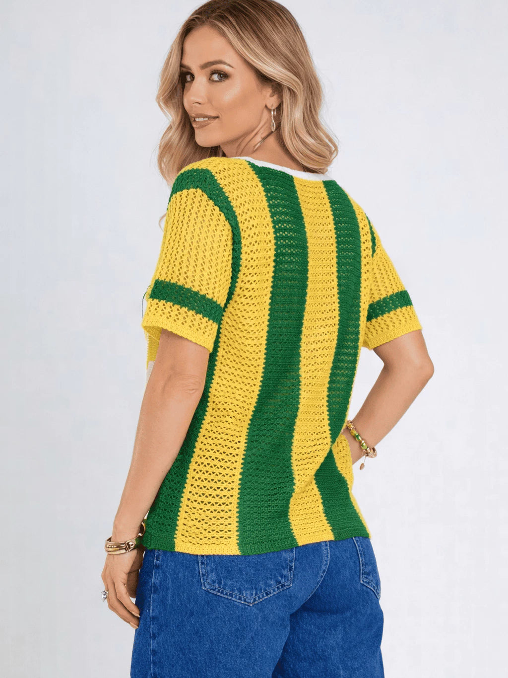 Camisa Brasil Tricot - Copa do Mundo