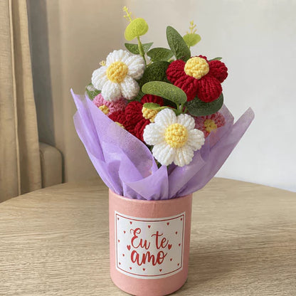 Buquê Flores do Amor em Crochê