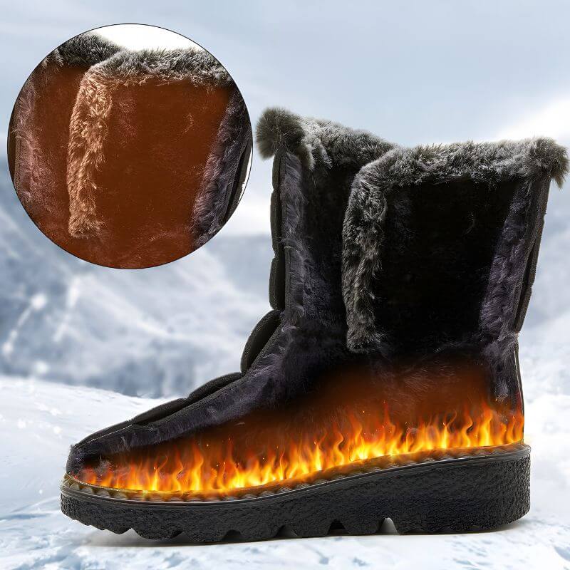 Bota Feminina Ankle forrada a mão