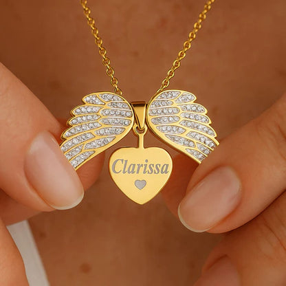 Colar Coração Guardião - Personalizado