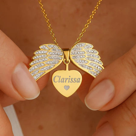 Colar Coração Guardião - Personalizado