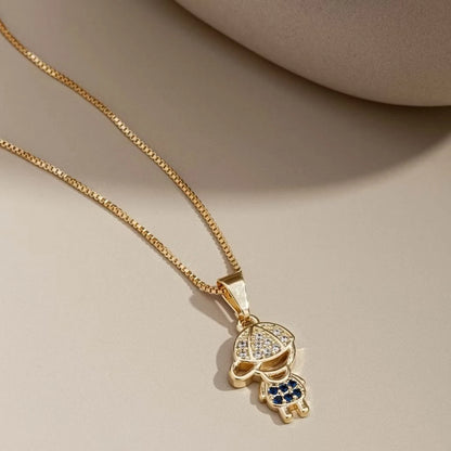 Colar amor de mãe - O amor mais puro do mundo representado em um colar banhando a ouro 18kK