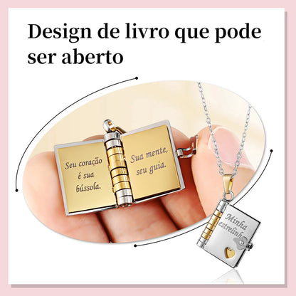 Colar Promessa de Pai - Para ela nunca esquecer de você