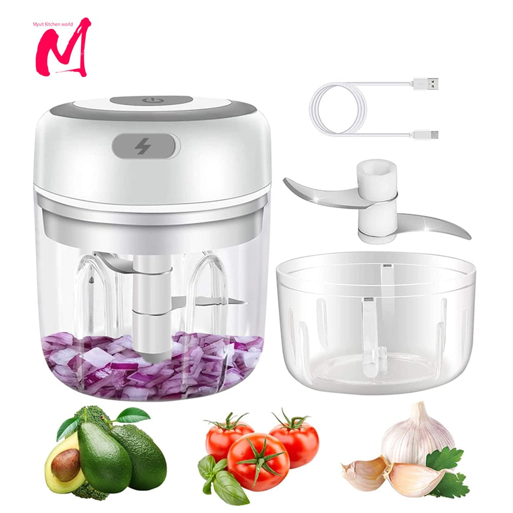 Fatiador elétrico portátil recarregável - 250 ml