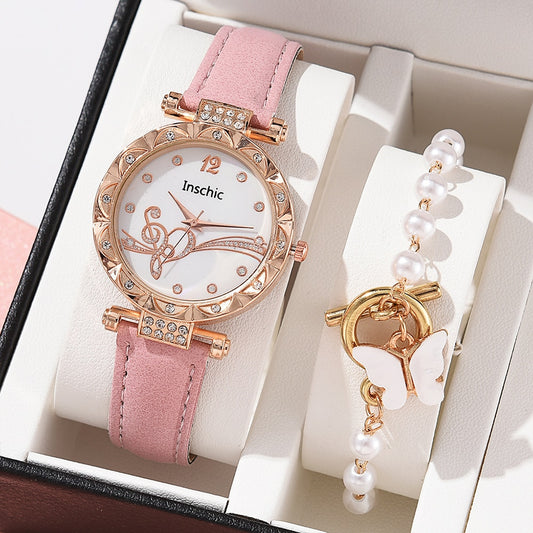 Relógio Luxury Elegant Alloy